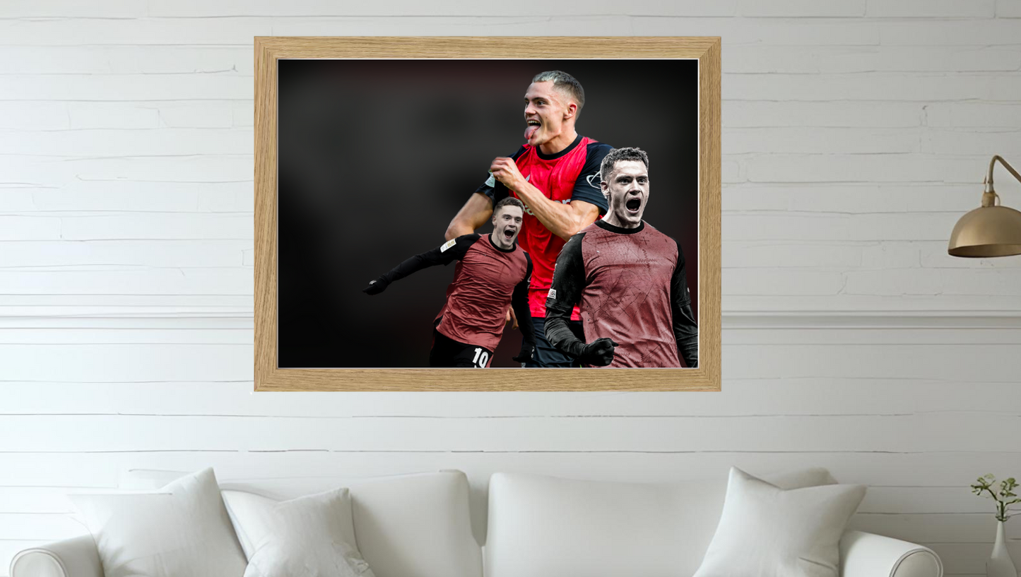 Gestalte dein Trading Card Designbilderrahmen 20x30cm selbst!
