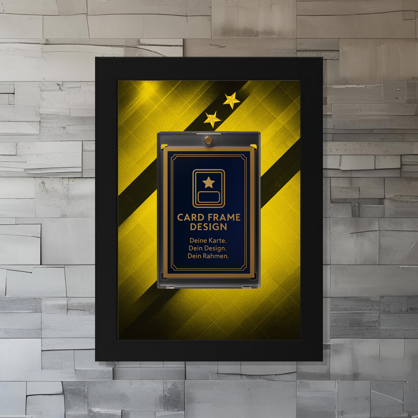 Trading Card Designbilderrahmen - Dortmund - 13x18cm