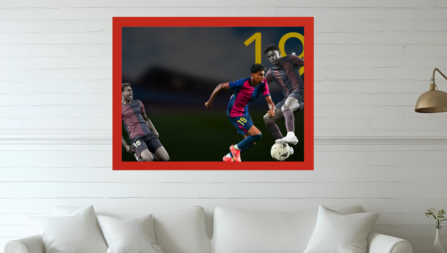 Trading Card Designbilderrahmen - Barcelona #19 - 20x30cm