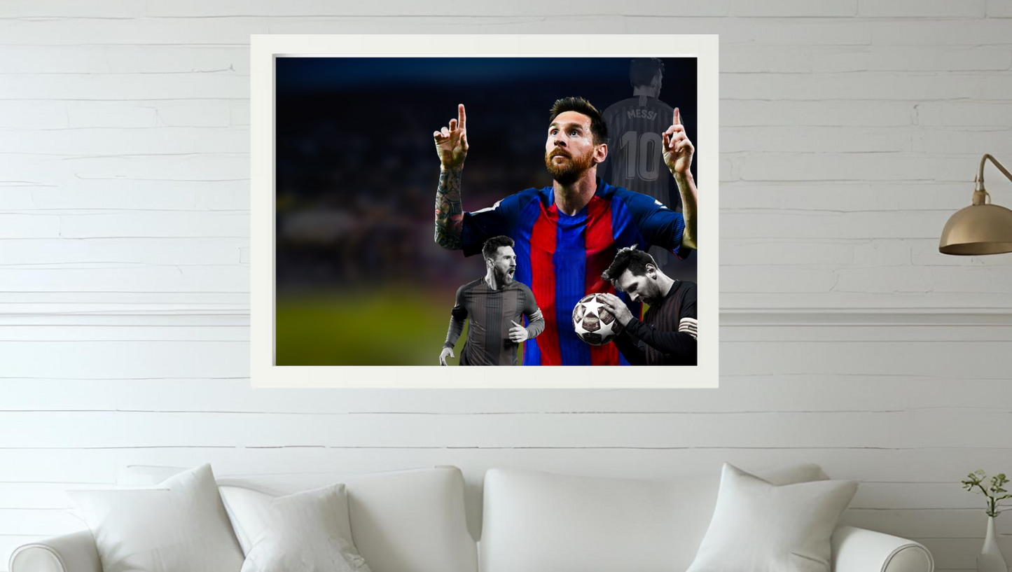 Trading Card Designbilderrahmen - Barcelona #10 - 20x30cm