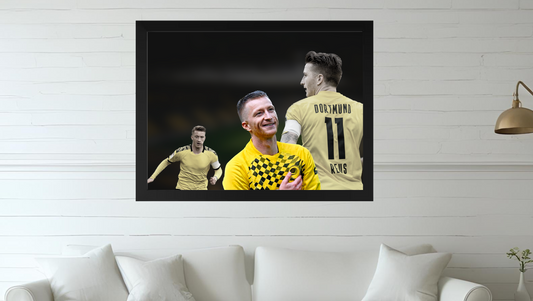Trading Card Designbilderrahmen - Dortmund Legende #11 - 20x30cm