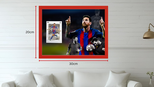 Trading Card Designbilderrahmen - Barcelona #10 - 20x30cm