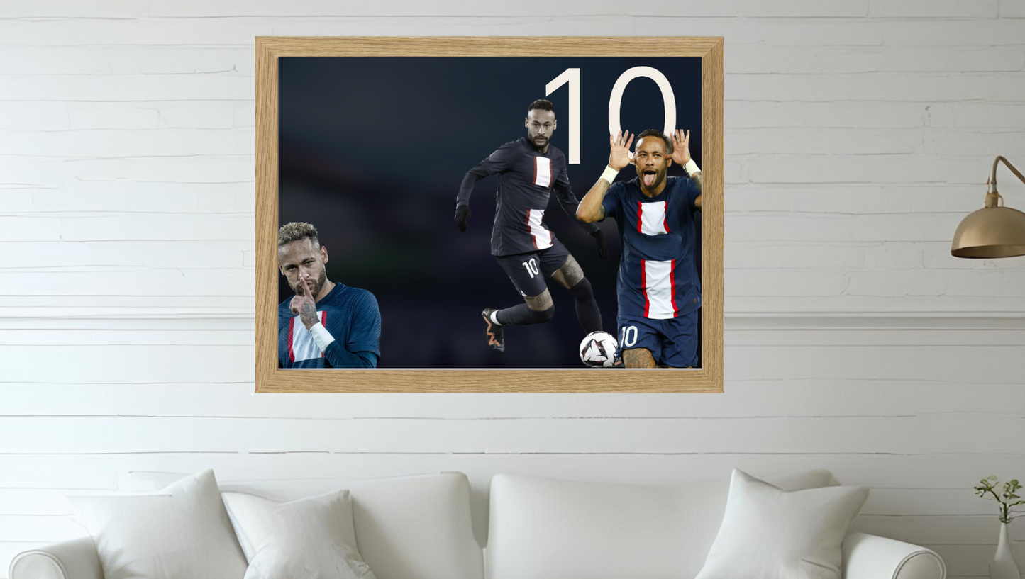 Trading Card Designbilderrahmen - Paris Legende #10 - 20x30cm