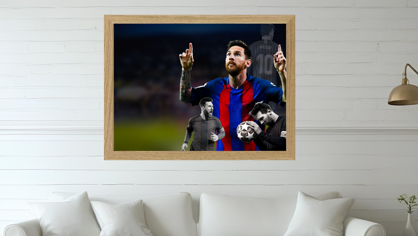 Trading Card Designbilderrahmen - Barcelona #10 - 20x30cm