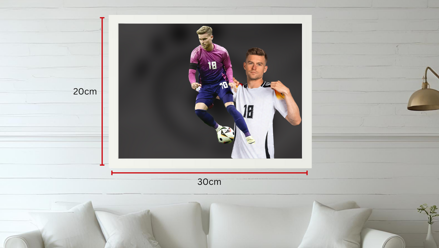 Gestalte dein Trading Card Designbilderrahmen 20x30cm selbst!