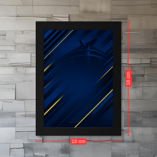 Trading Card Designbilderrahmen - Mailand "Blue" - 13x18cm