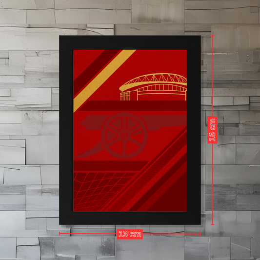 Trading Card Designbilderrahmen - London "The Gunners" - 13x18cm