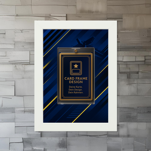 Trading Card Designbilderrahmen - Mailand "Blue" - 13x18cm