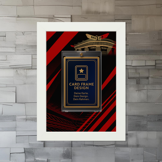 Trading Card Designbilderrahmen - Mailand "Red" - 13x18cm