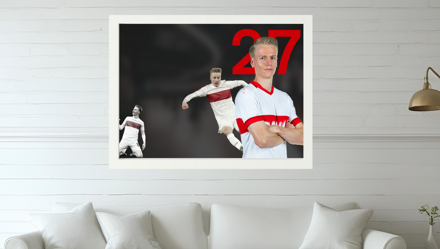 Gestalte dein Trading Card Designbilderrahmen 20x30cm selbst!